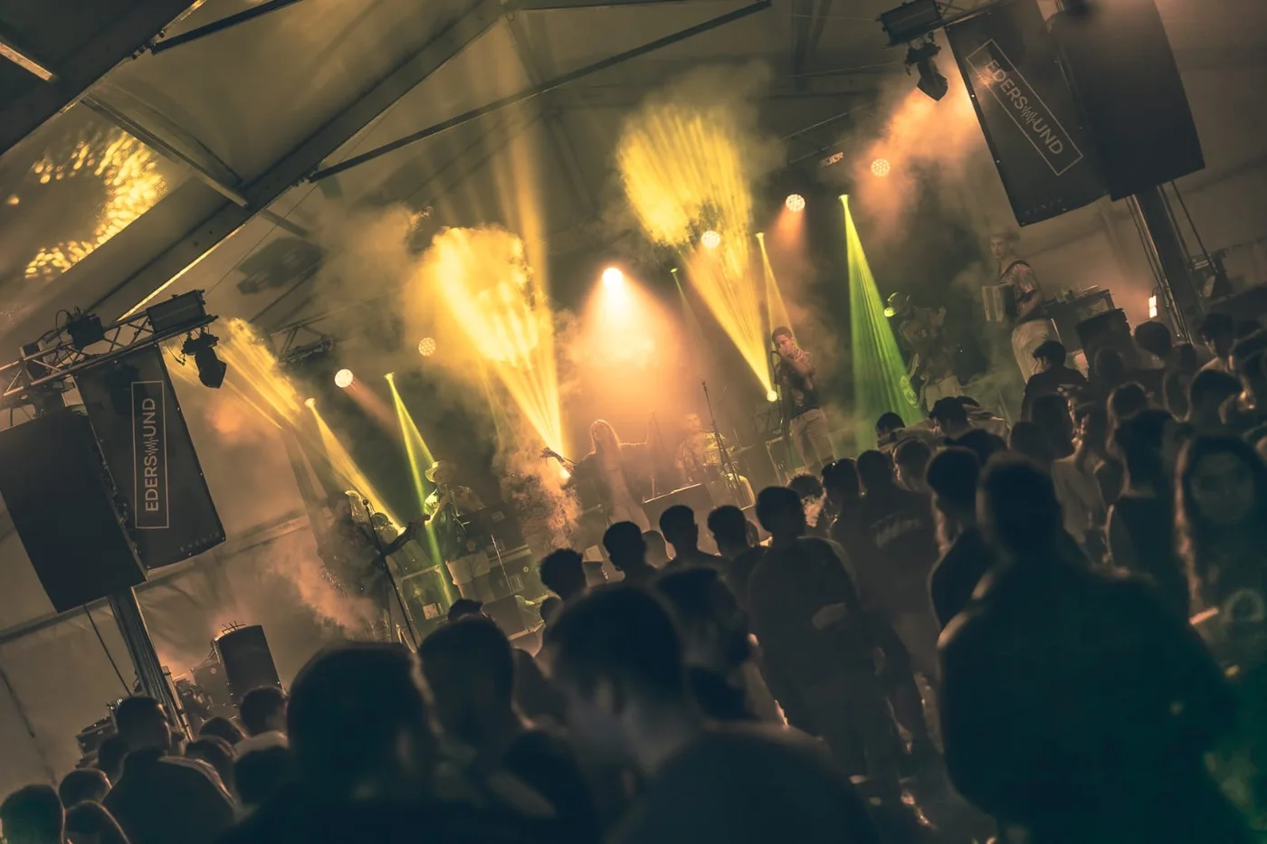Iluminación de escenario en Olcoz